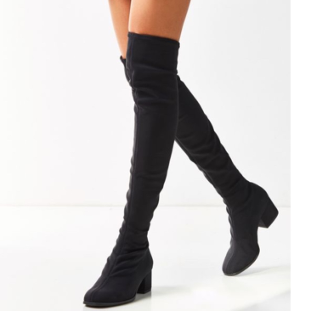 VAGABOND DAISY OVER THE KNEE BOOTS